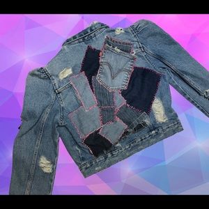 Zara Patch Jean Jacket